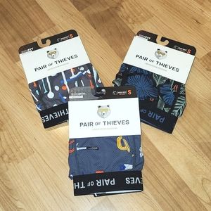 3 pairs boxer briefs